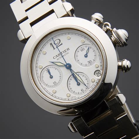 automatic cartier watch|cartier automatic watch pre owned.